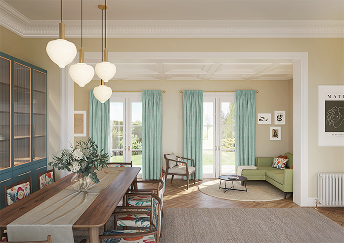 Cascade, Sea Breeze - Made to Measure Curtains - Image 14